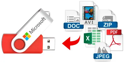 USB Drive Data Preloads Information