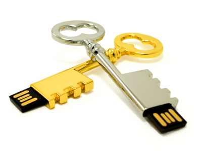 Gold Key USB Flash Drive Thumbnail