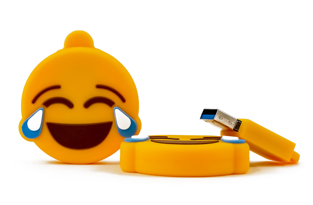 Crying Laughing Emoji Usb Flash Drive 1
